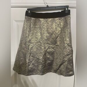 Women’s Metallic A-Line Skirt